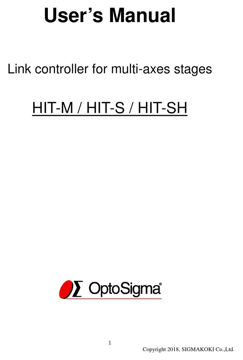 SIGMAKOKI HIT-M user manual