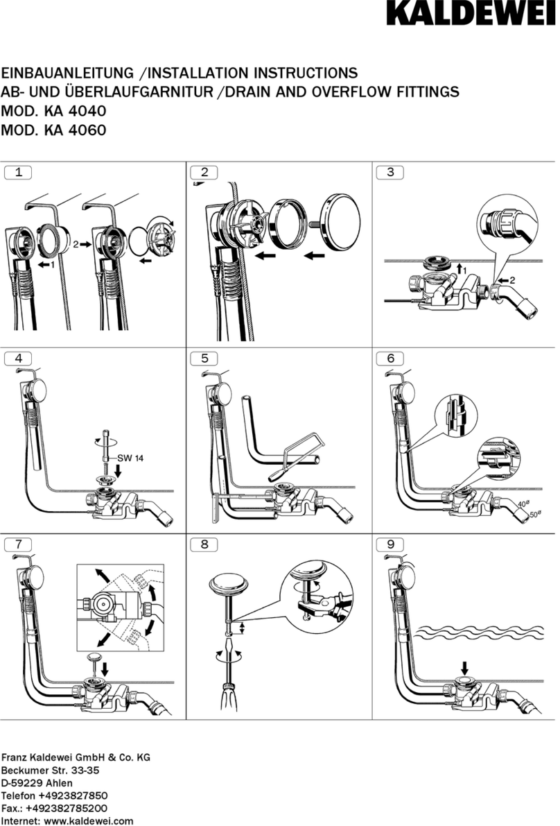 Kaldewei KA 4040 User manual