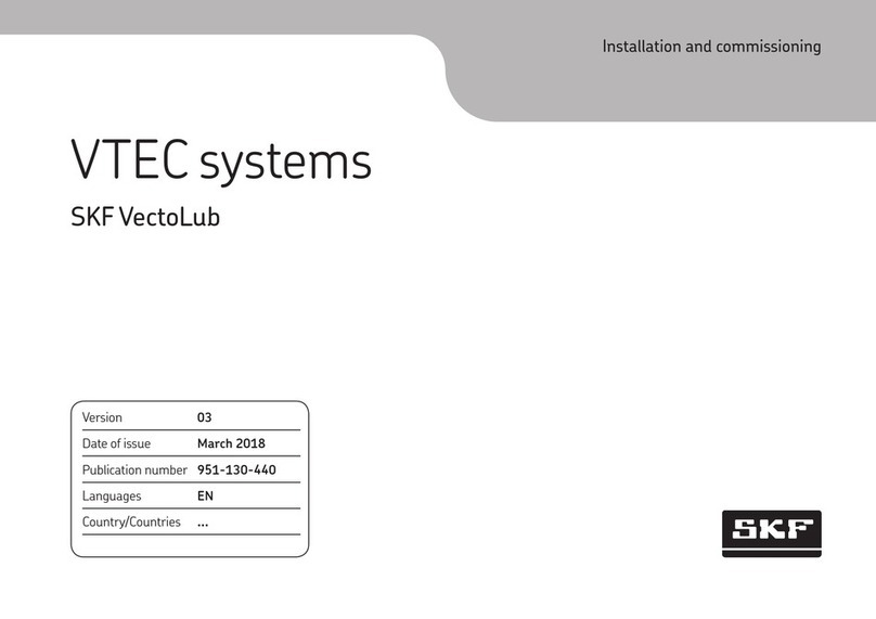 SKF Vectolub VTEC Installation and commissioning