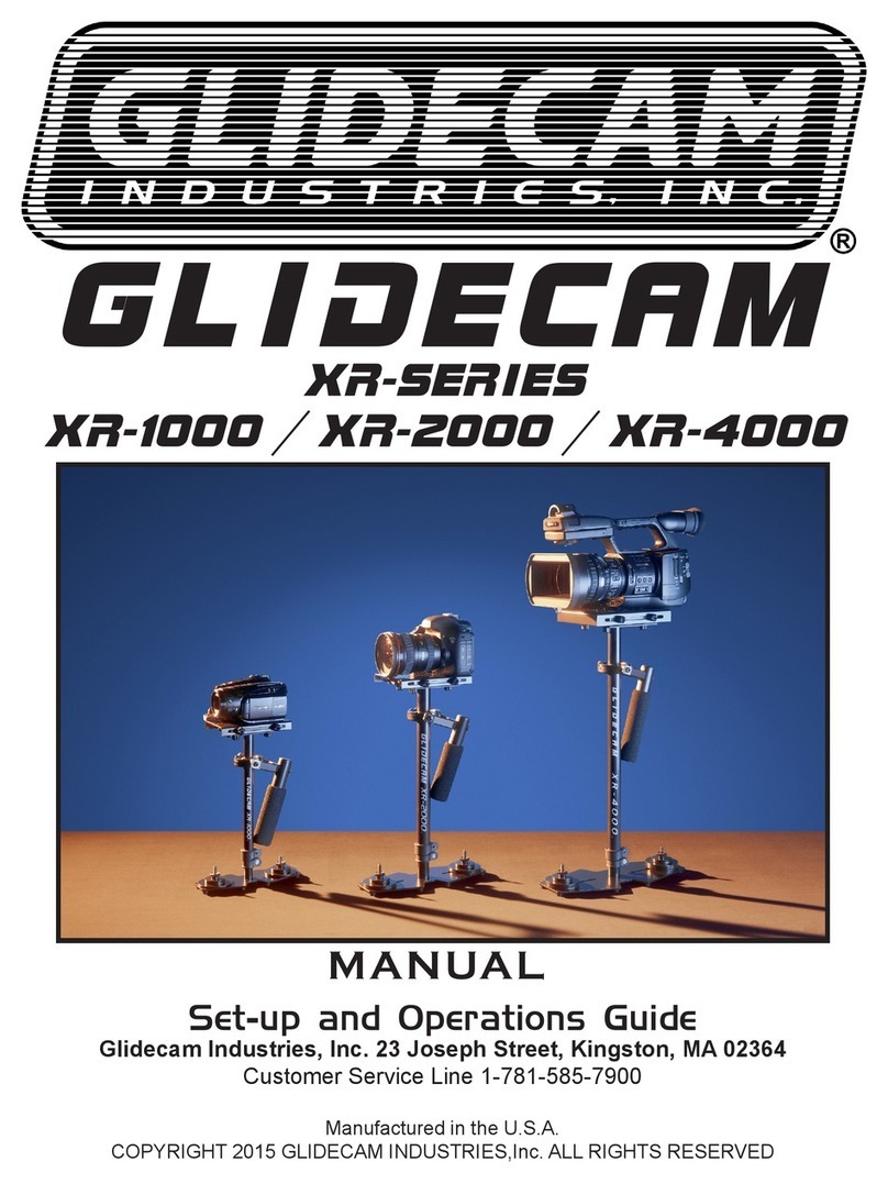 Glidecam XR-1000 manual