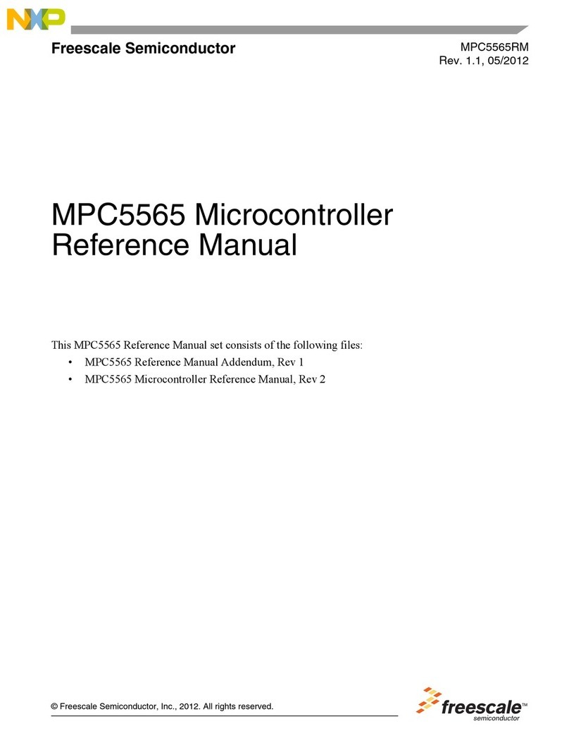 Freescale Semiconductor MPC5565 Reference manual