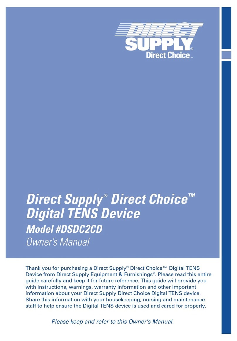 Direct Supply Direct Choice DSDC2CD owner's manual