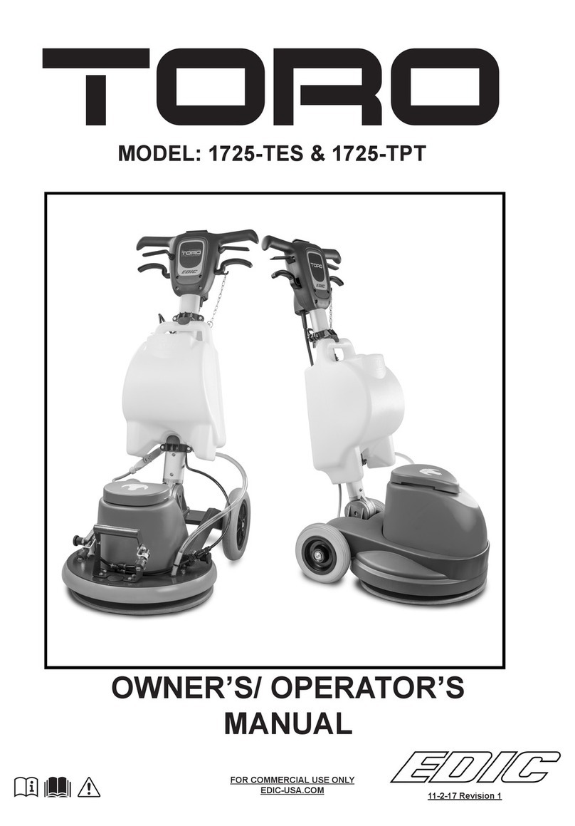 Toro 1725-TES User manual