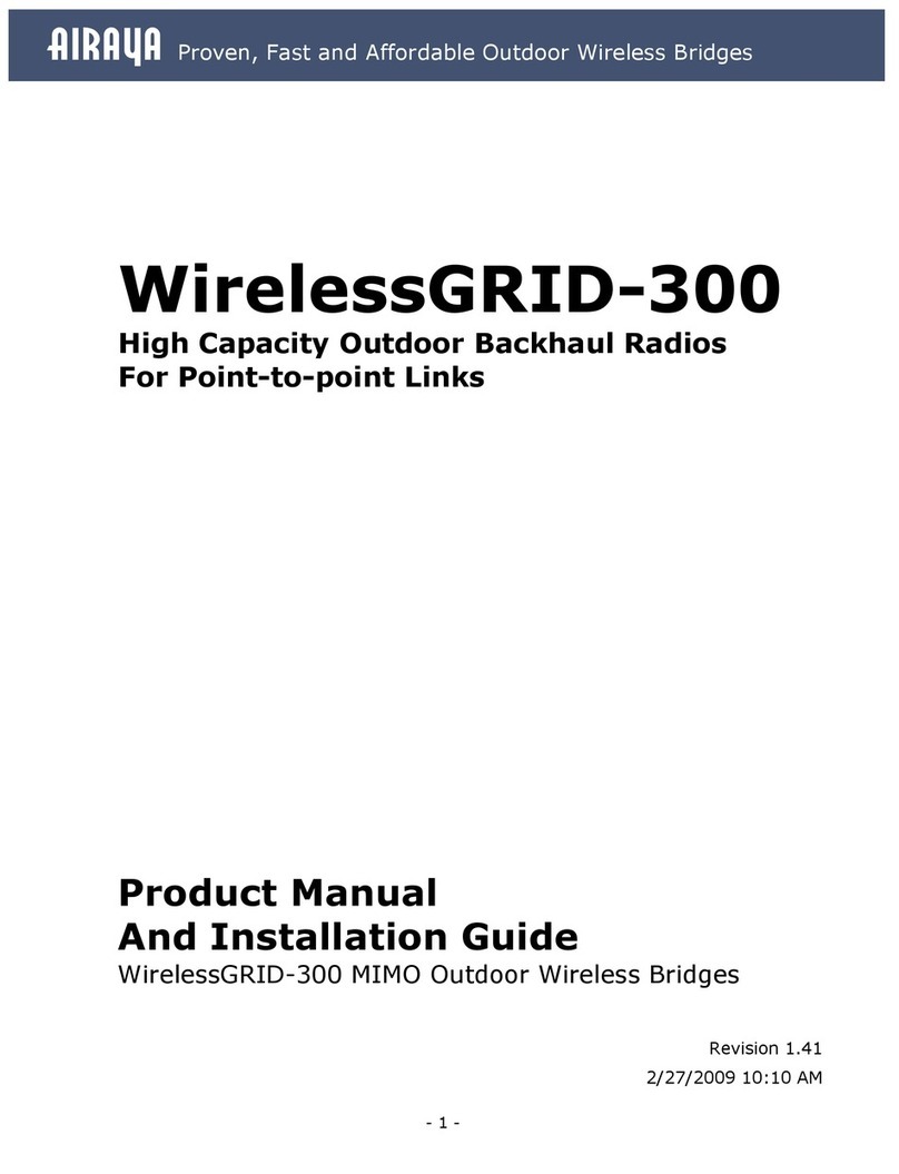 Airaya WirelessGRID-300 product manual
