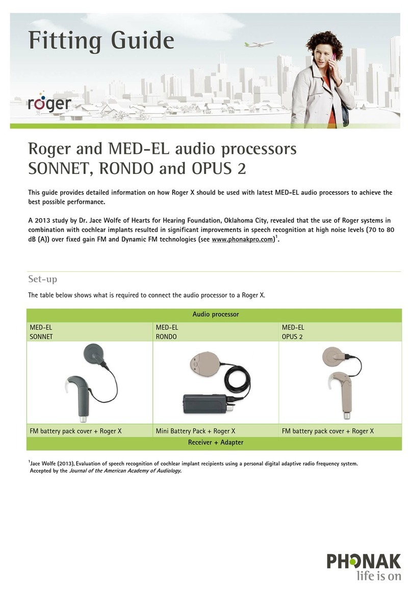 Phonak MED-EL RONDO Fittings guide