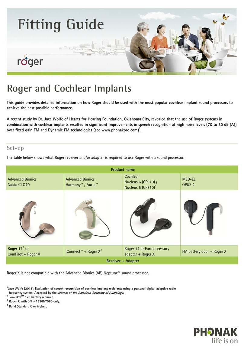 Phonak Advanced Bionics Naida CI Q70 Fittings guide