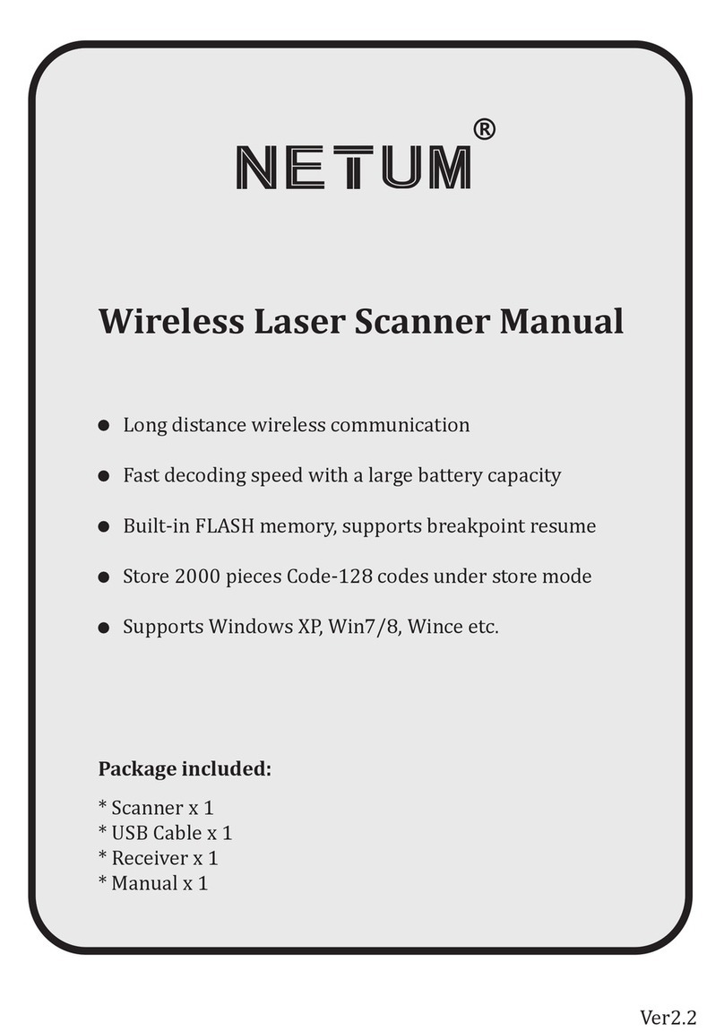 Netum NT-1698W User manual