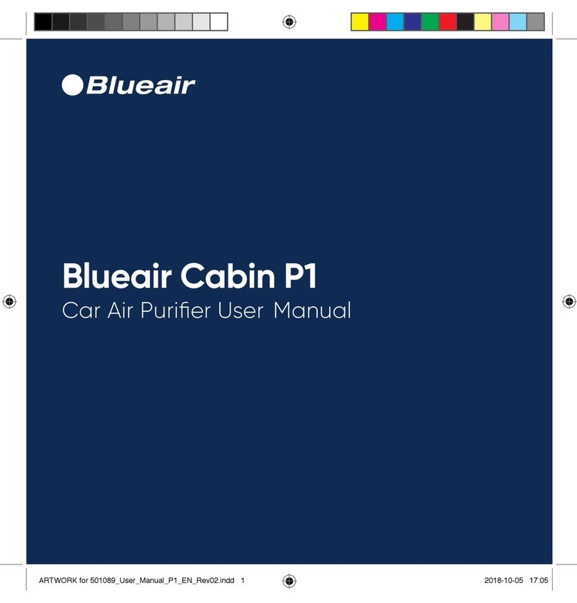 Blueair Cabin P1 user manual Blueair Cabin P1 user manual