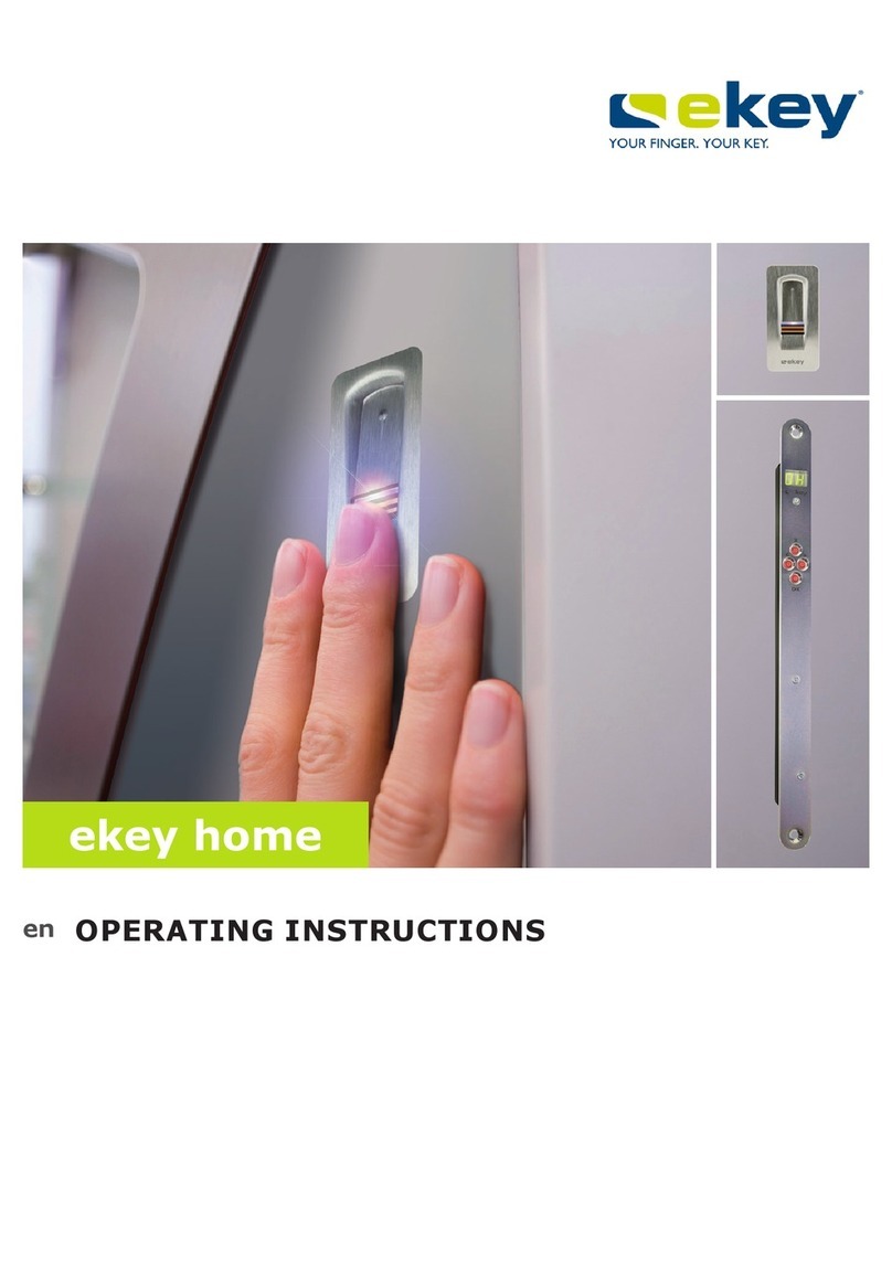 eKey home series User manual