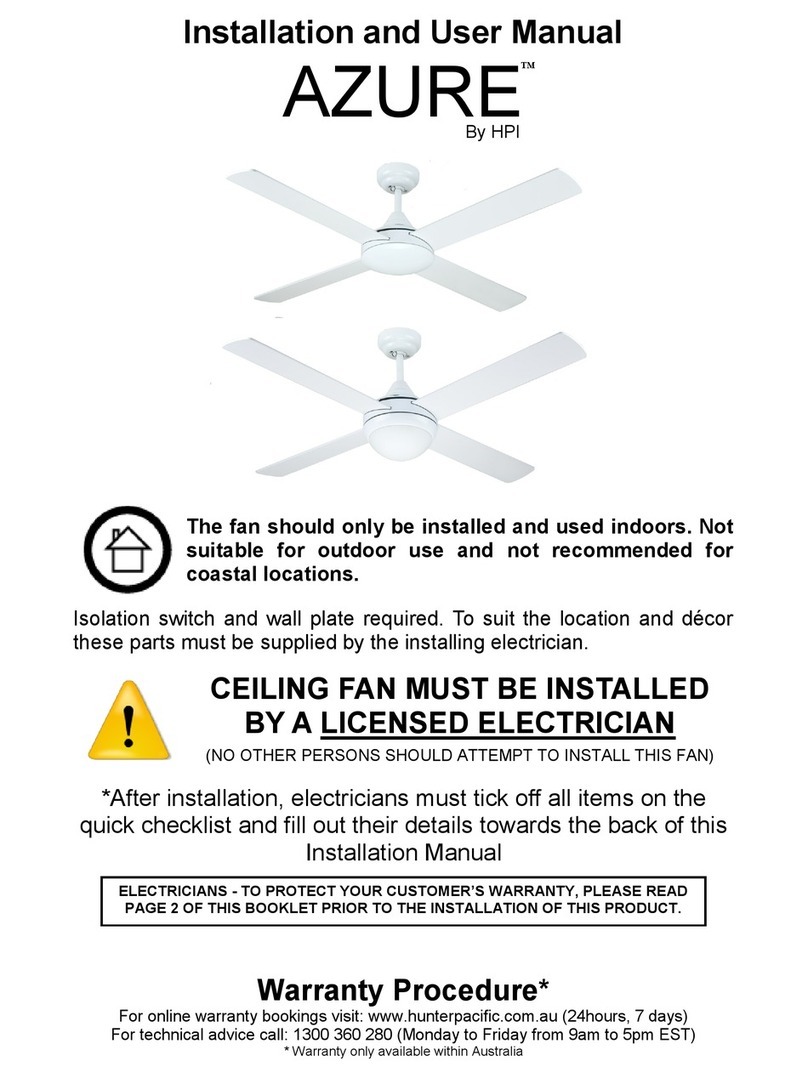 HPI Racing AZURE Installation and user manual