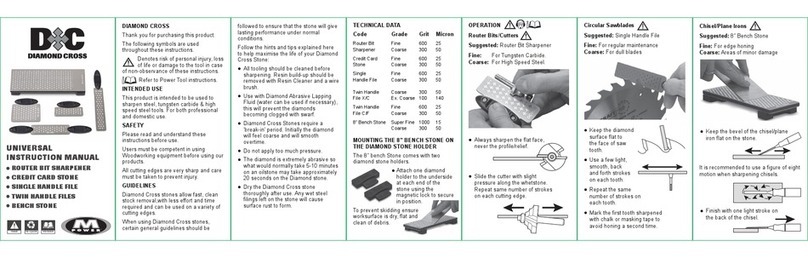 M-Power Diamond Cross instruction manual