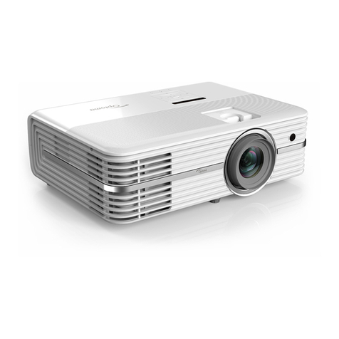 Optoma UHD50 User manual