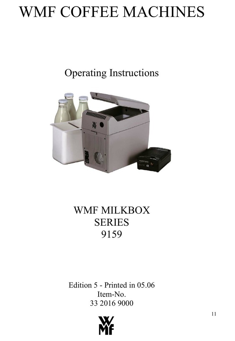 WMF MILKBOX 9159 SERIES User manual WMF MILKBOX 9159 SERIES User manual