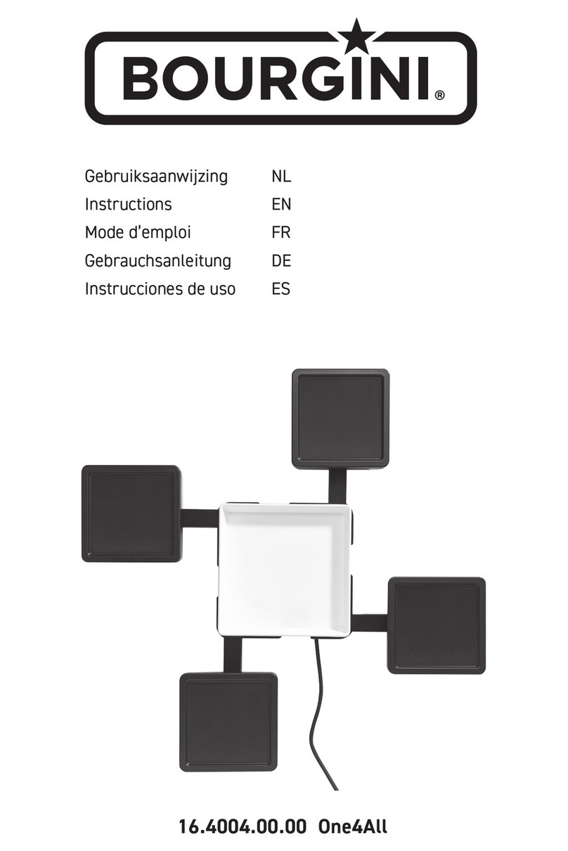 Bourgini 16.4004.00.00 instructions