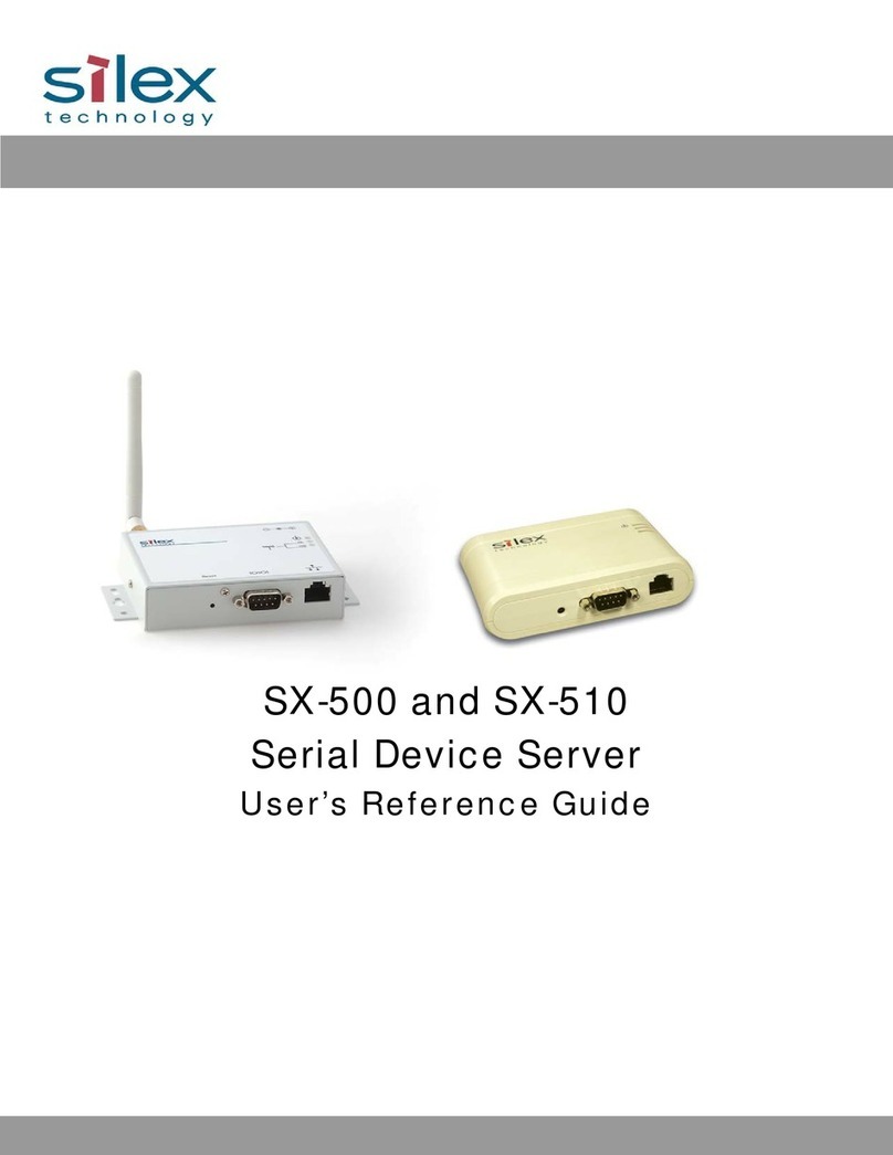 Silex technology SX-500 Series reference guide