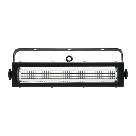 EuroLite LED Strobe SMD PRO 132 DMX RGB User manual