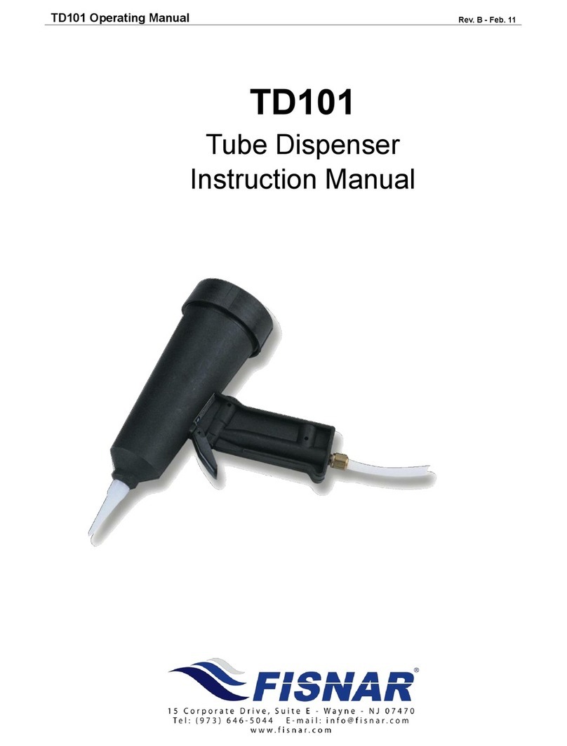 FISNAR TD101 User manual