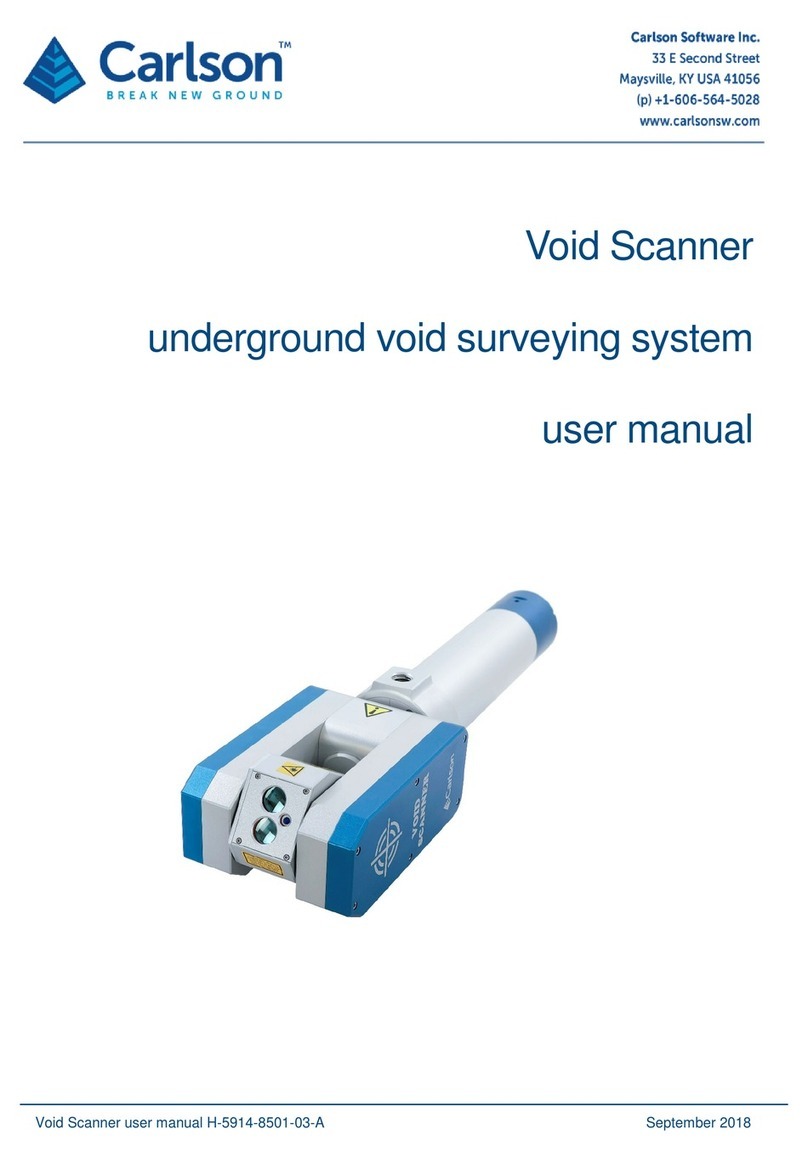 Carlson Void Scanner user manual