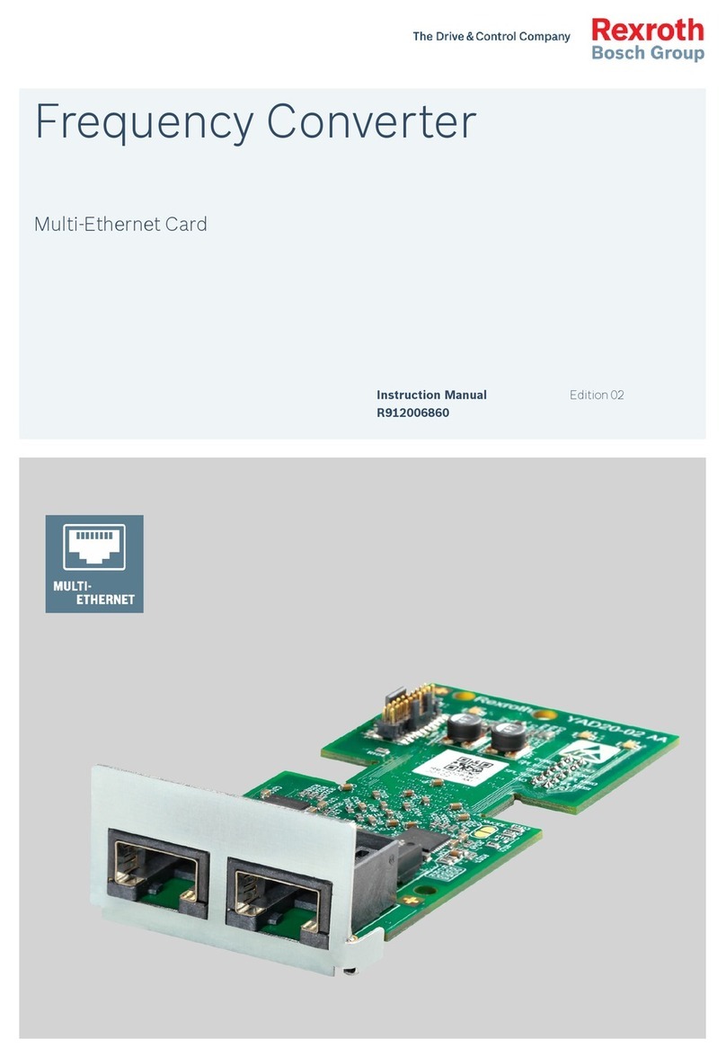 REXROTH efc series instruction manual