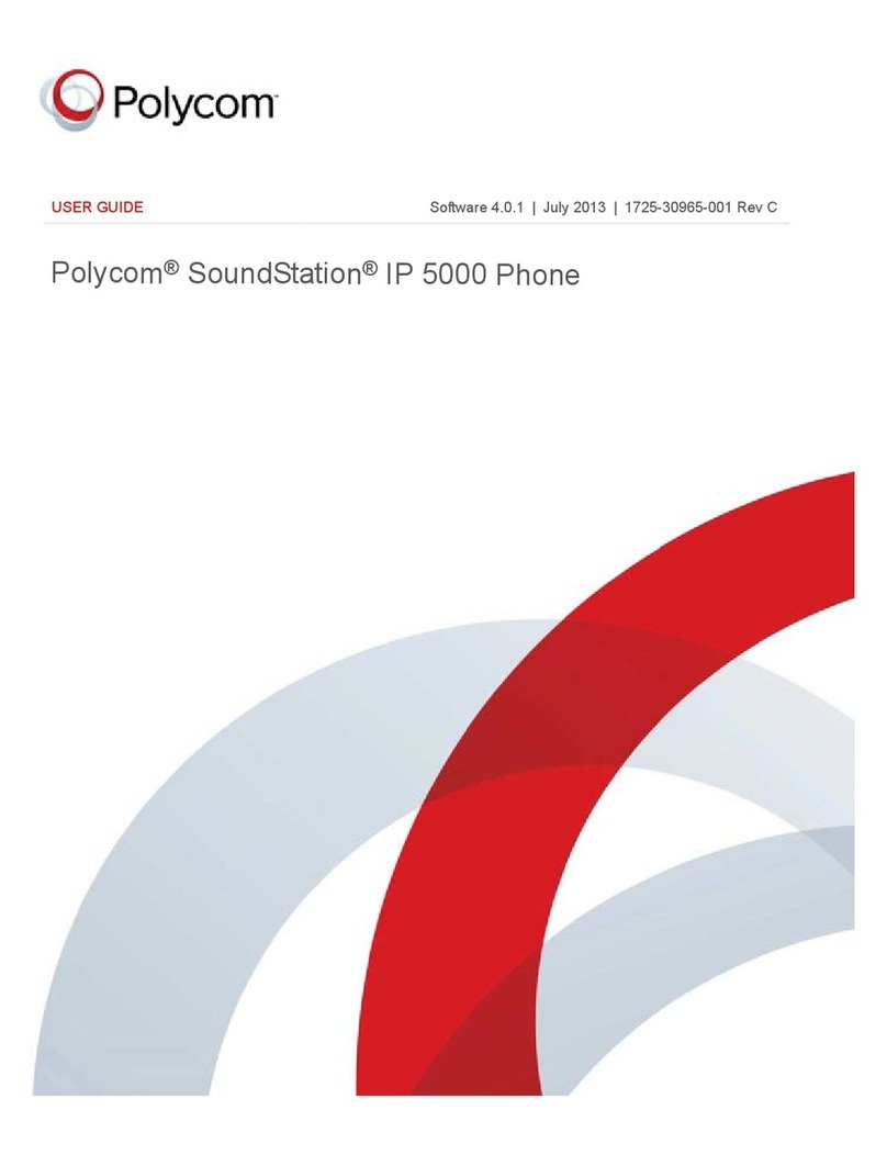 Polycom SoundStation IP 5000 User manual