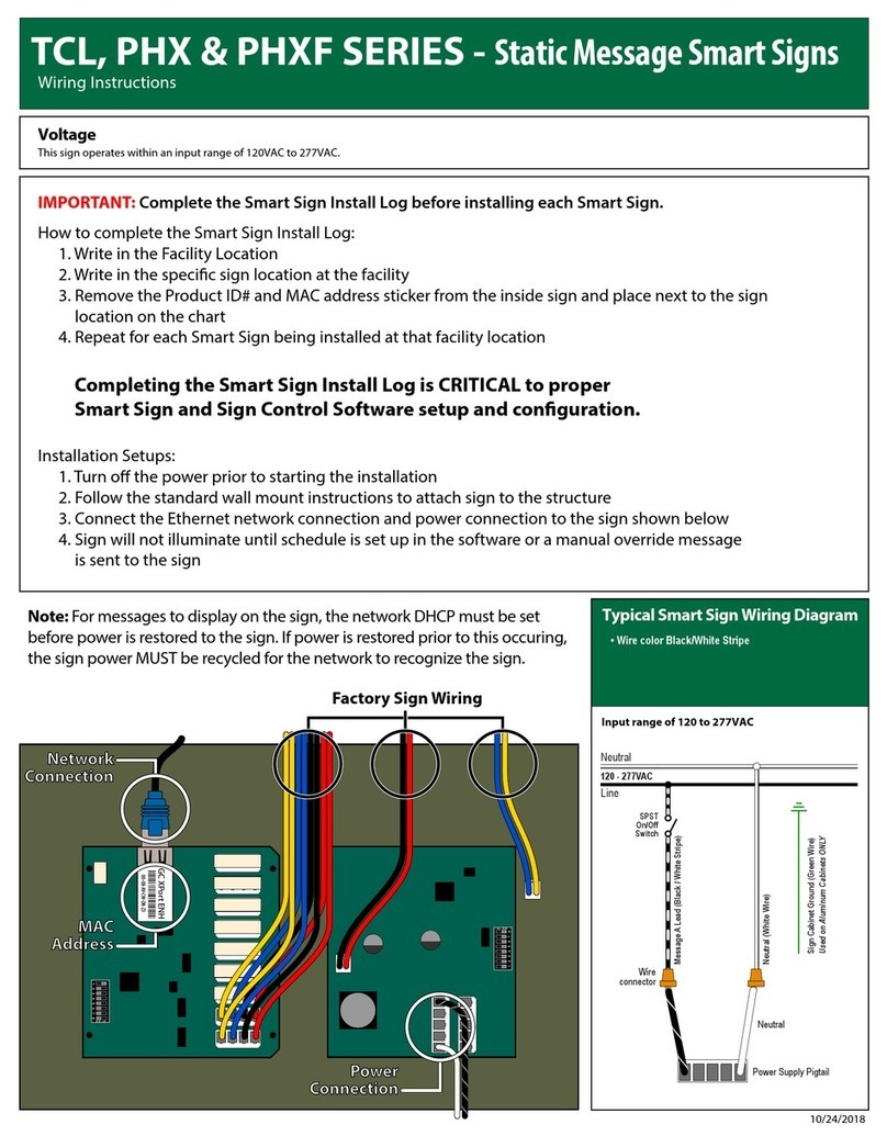 Signaltech TCL Series User manual