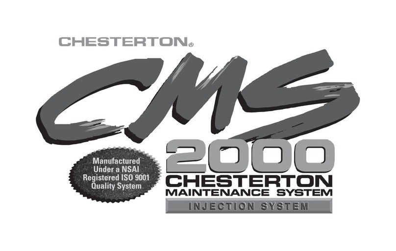 Chesterton CMS 2000 User manual