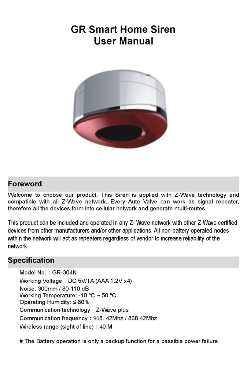 U-Fairy G.R. IOT Tech GR-304N User manual