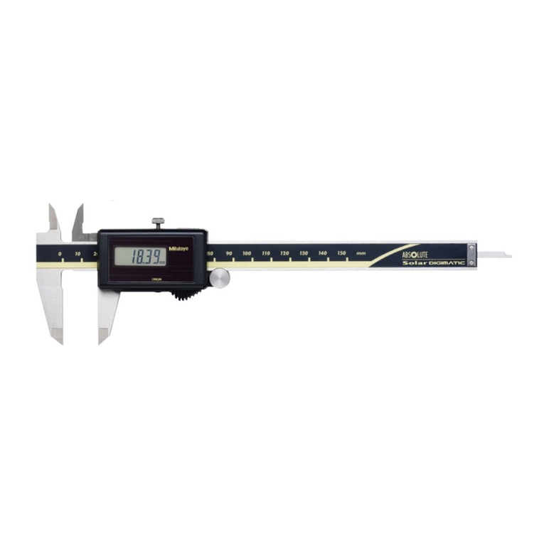 Mitutoyo ABS DIGIMATIC user manual