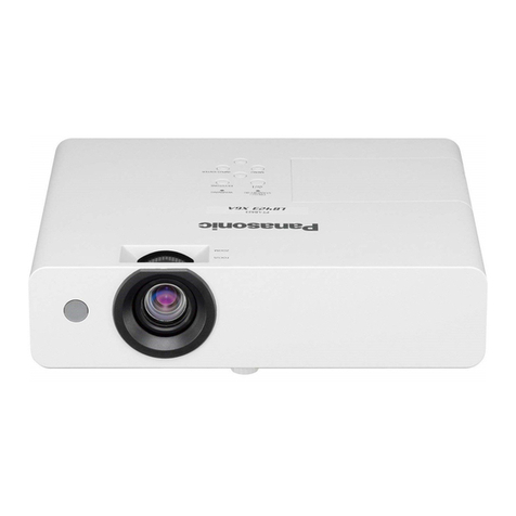Panasonic PT-LB423 Series User manual