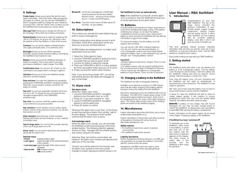 rba SwiftAlert user manual