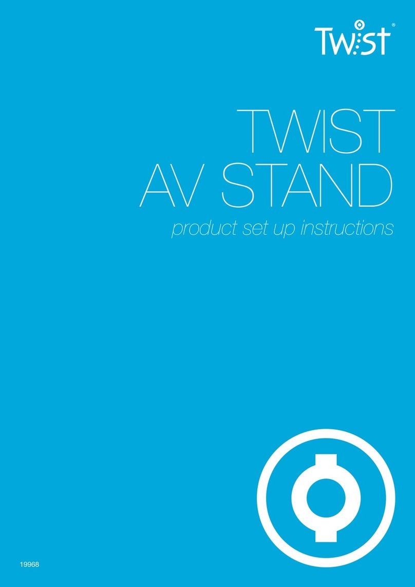 Twsit av stand product set up instructions