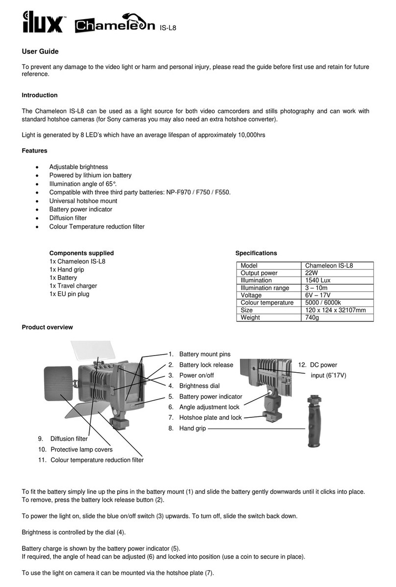 iLux Chameleon IS-L8 User manual