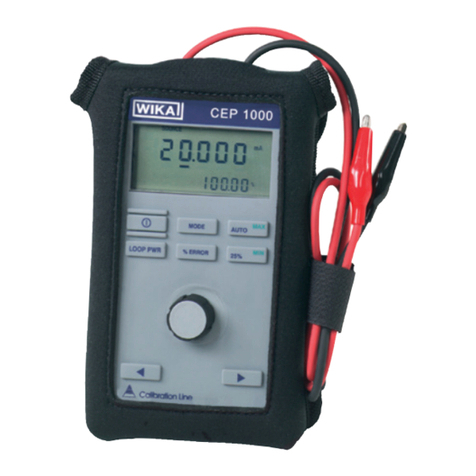 WIKA CEP1000 User manual