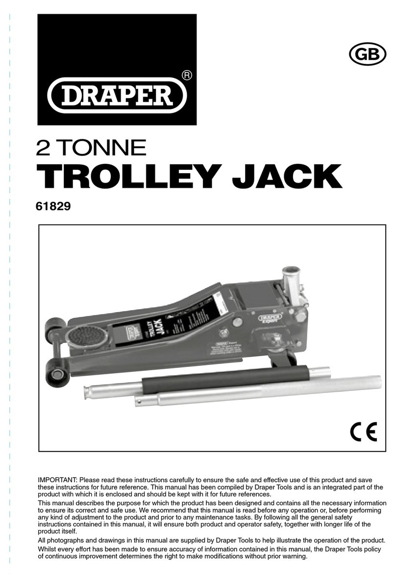 Draper 61829 manual
