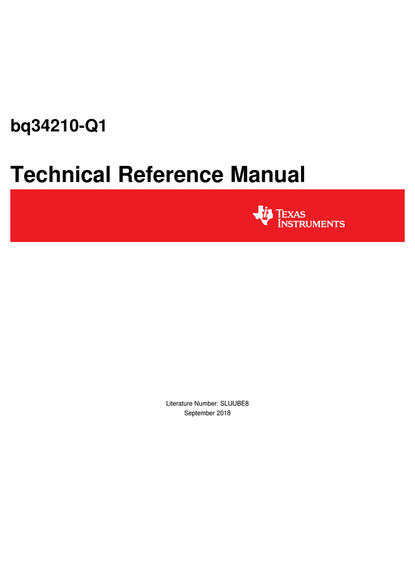 Texas Instruments bq34210-Q1 Product manual