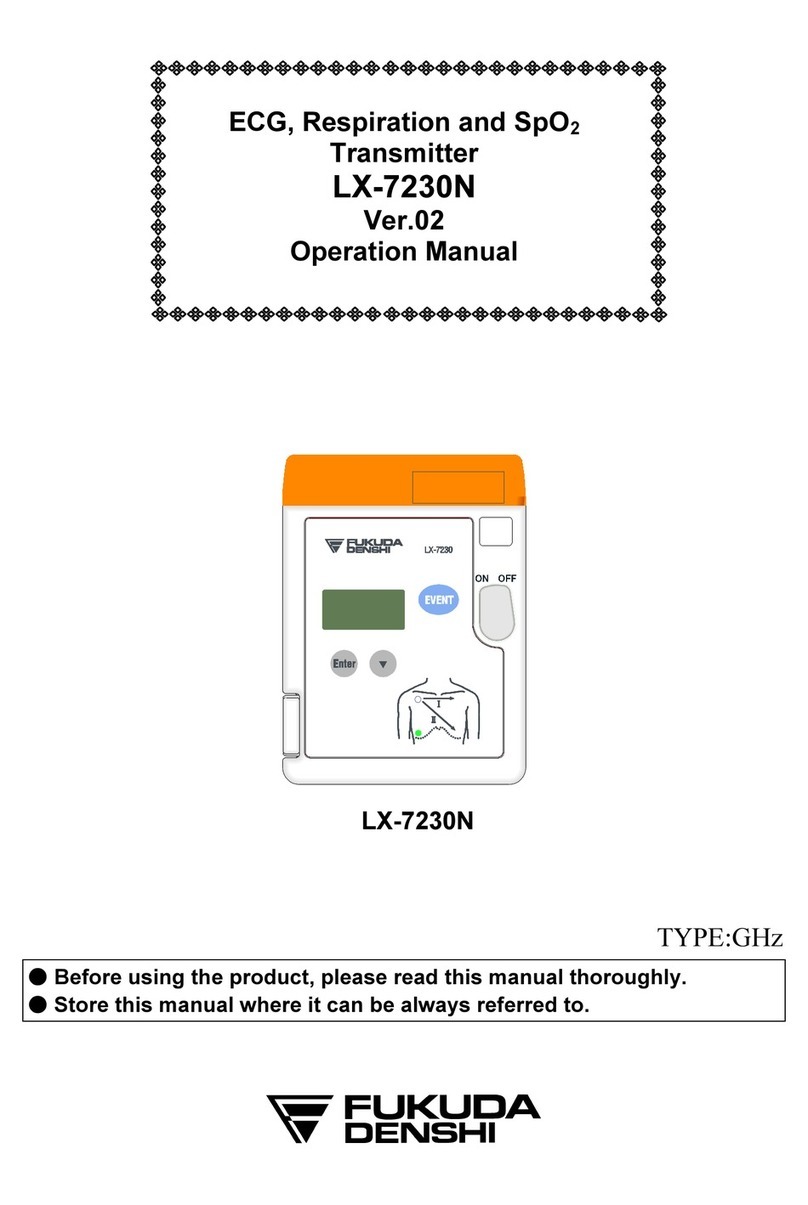 Fukuda Denshi LX-7230N Operation manual