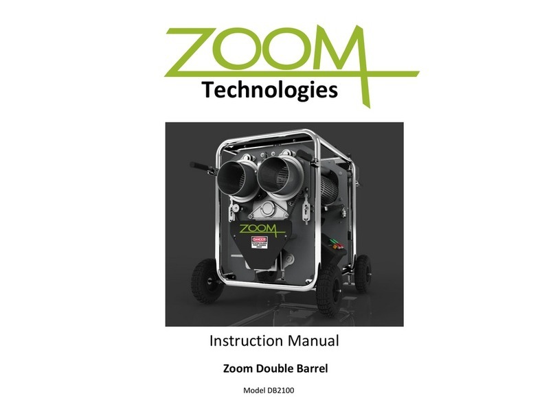 Zoom DB2100 instruction manual