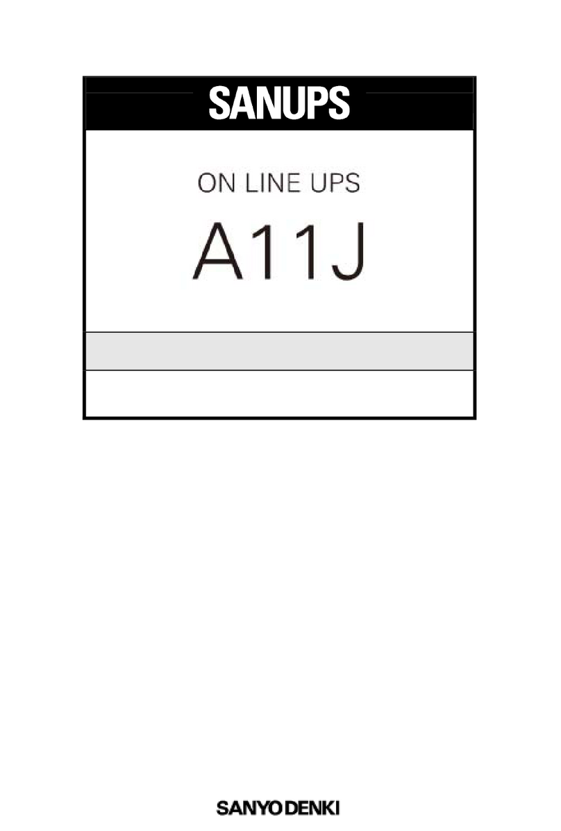 SANUPS A11J S2 instruction manual