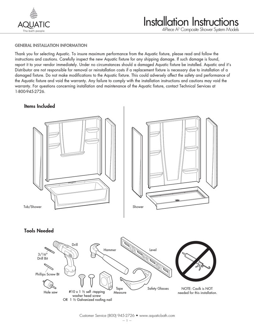 Aquatic A2 User manual