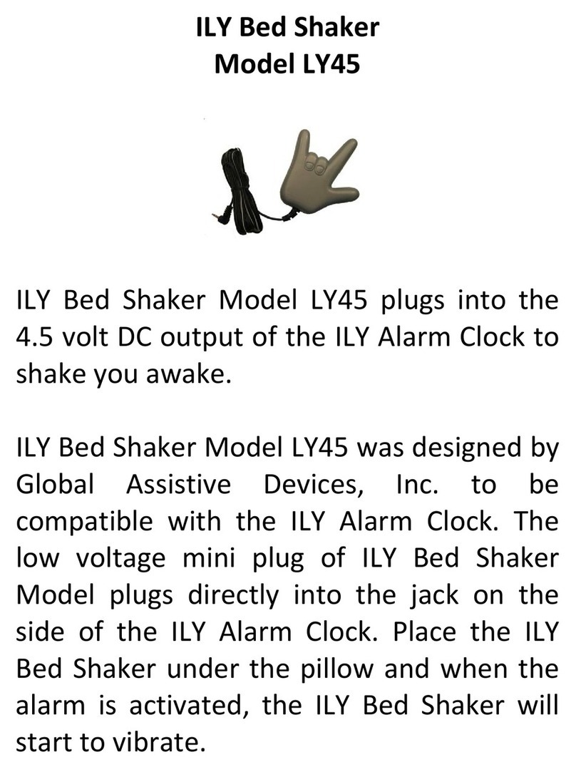 GLOBAL ASSISTIVE DEVICES ILY LY45 user guide