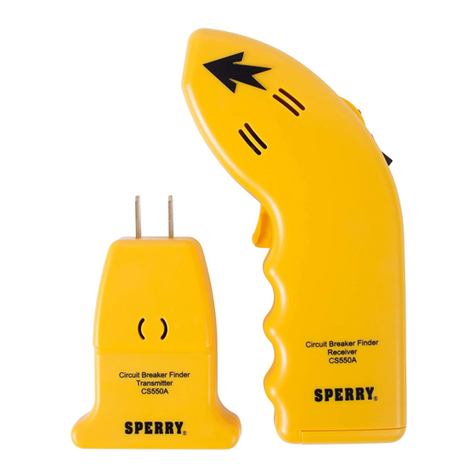 Sperry instruments CS500A User manual