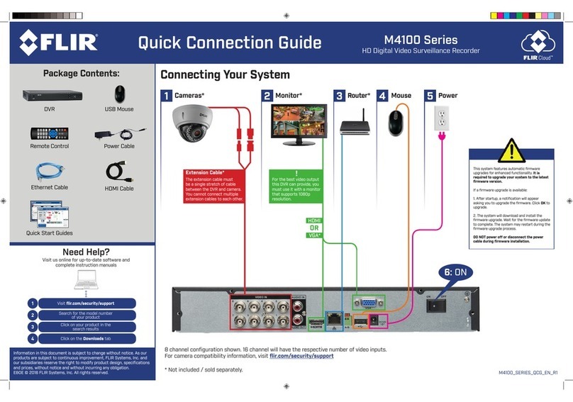 FLIR M4100 Series Instruction Manual