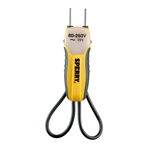 Sperry instruments ET6102 operating instructions Sperry instruments ET6102 operating instructions