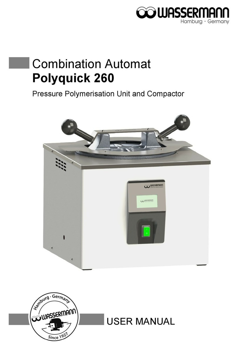 Wassermann Polyquick 260 user manual