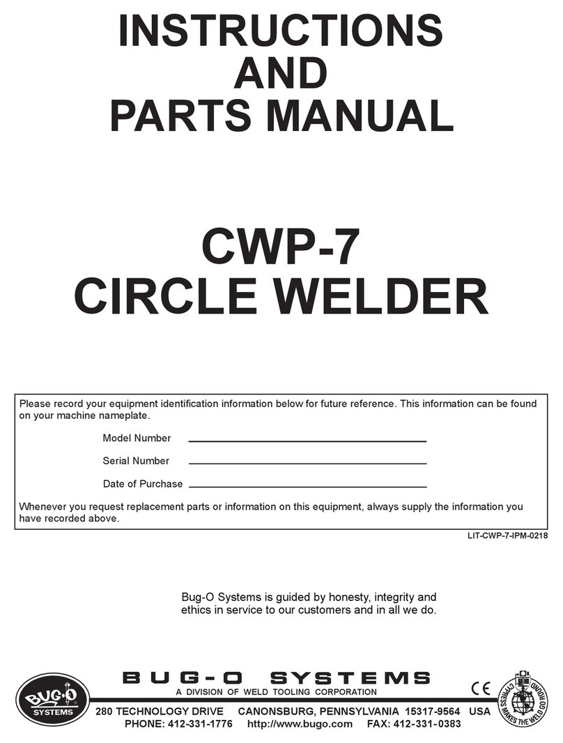 BUG-O CWP-7 Technical reference manual