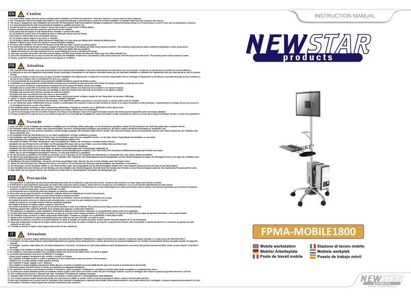New Star Computer Products FPMA-MOBILE1800 instruction manual