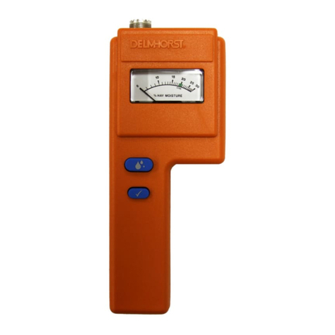Delmhorst F-6 User manual