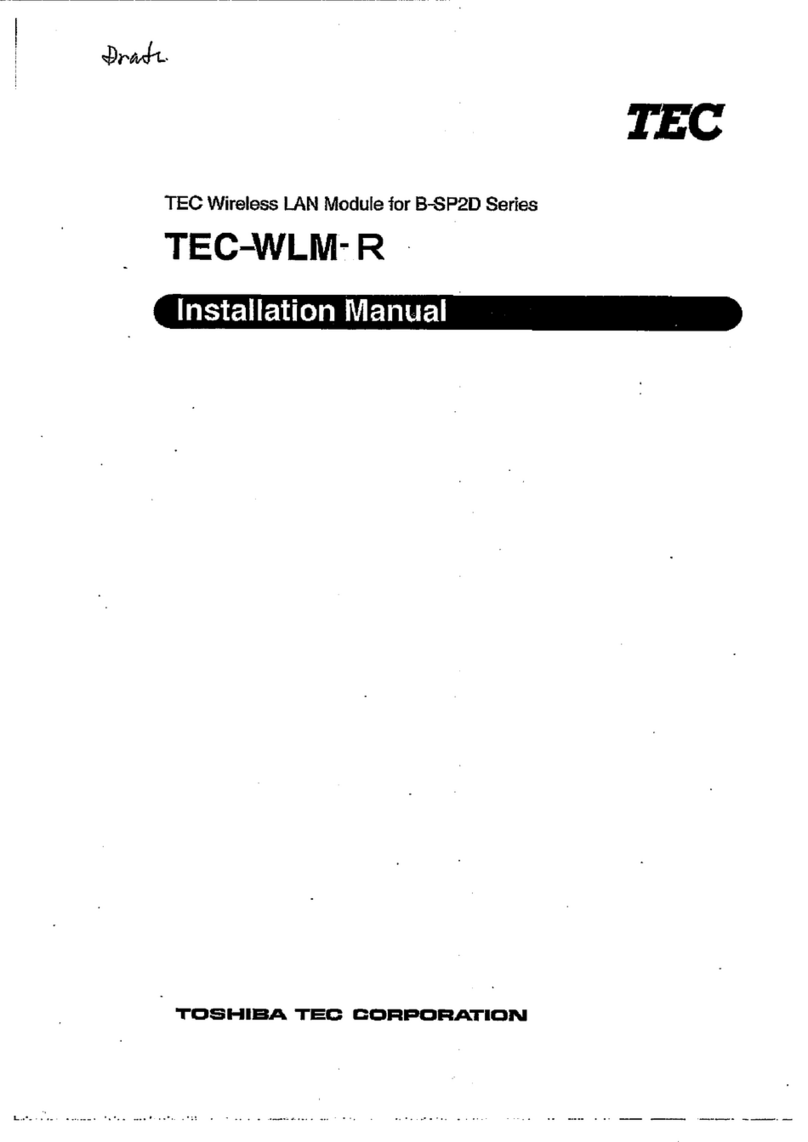 TEC TEC-WLM-R installation manual