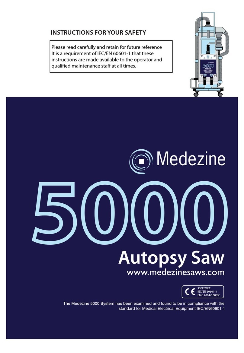 Medezine 5000 Safety instructions Medezine 5000 Safety instructions