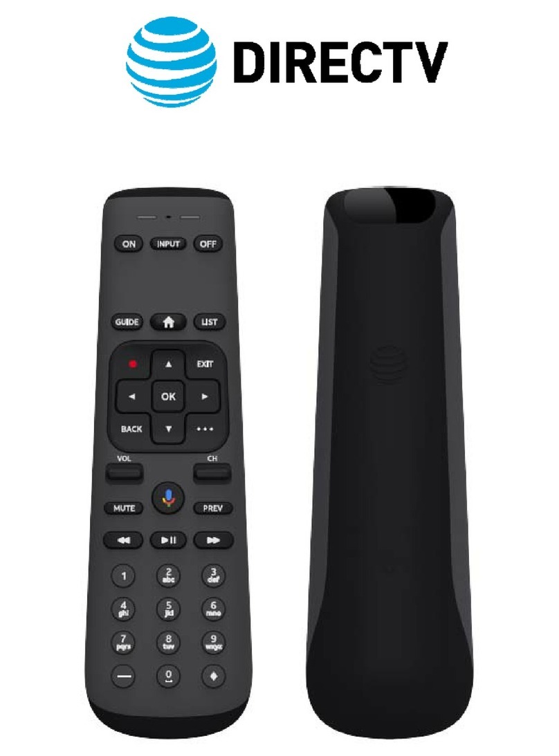 DirecTV RC81V User manual